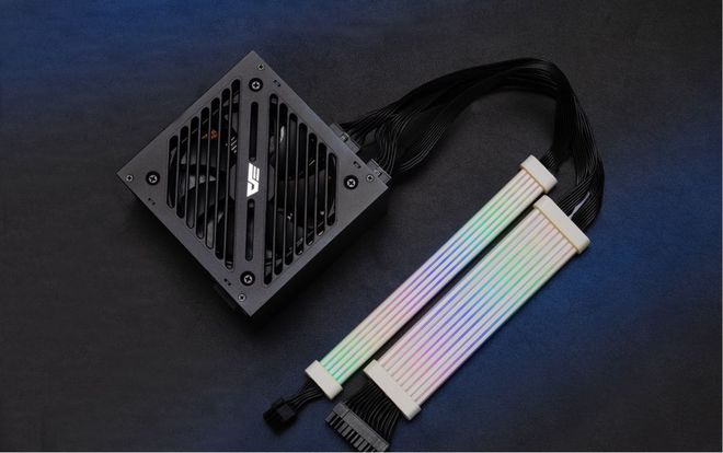 、霓虹线电源darkFlash 预热机电散新品j9九游真人游戏第一平台太空探索风格圆框扇散热(图4)
